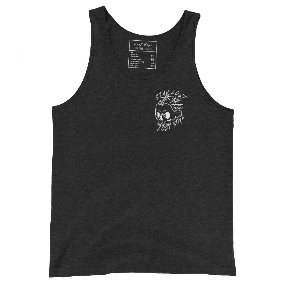 Stay Lost Tank - Dark Gray