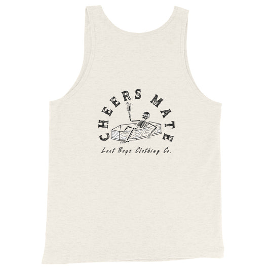 Cheers Mate Tank - Bone