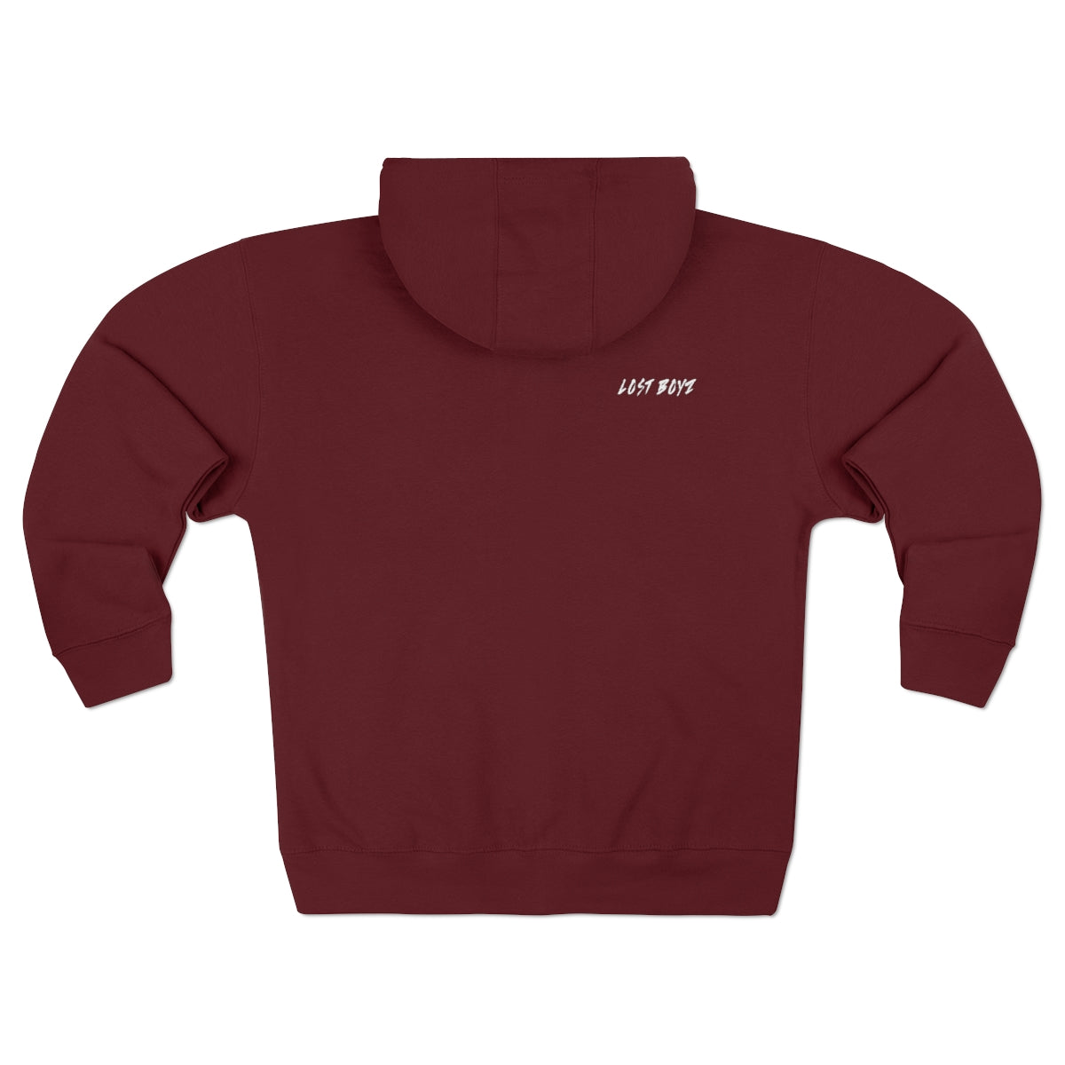 Bolt Zip Hoodie - Maroon