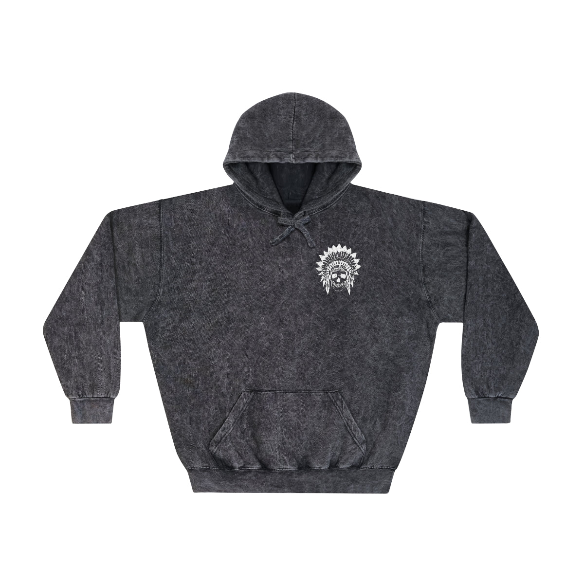 Bangarang Mineral Wash Hoodie - Black