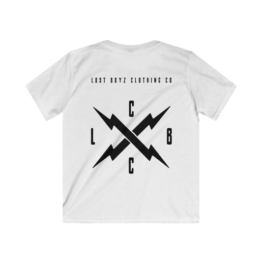 Bolt White Short Sleeve T-Shirt - Kids Collection