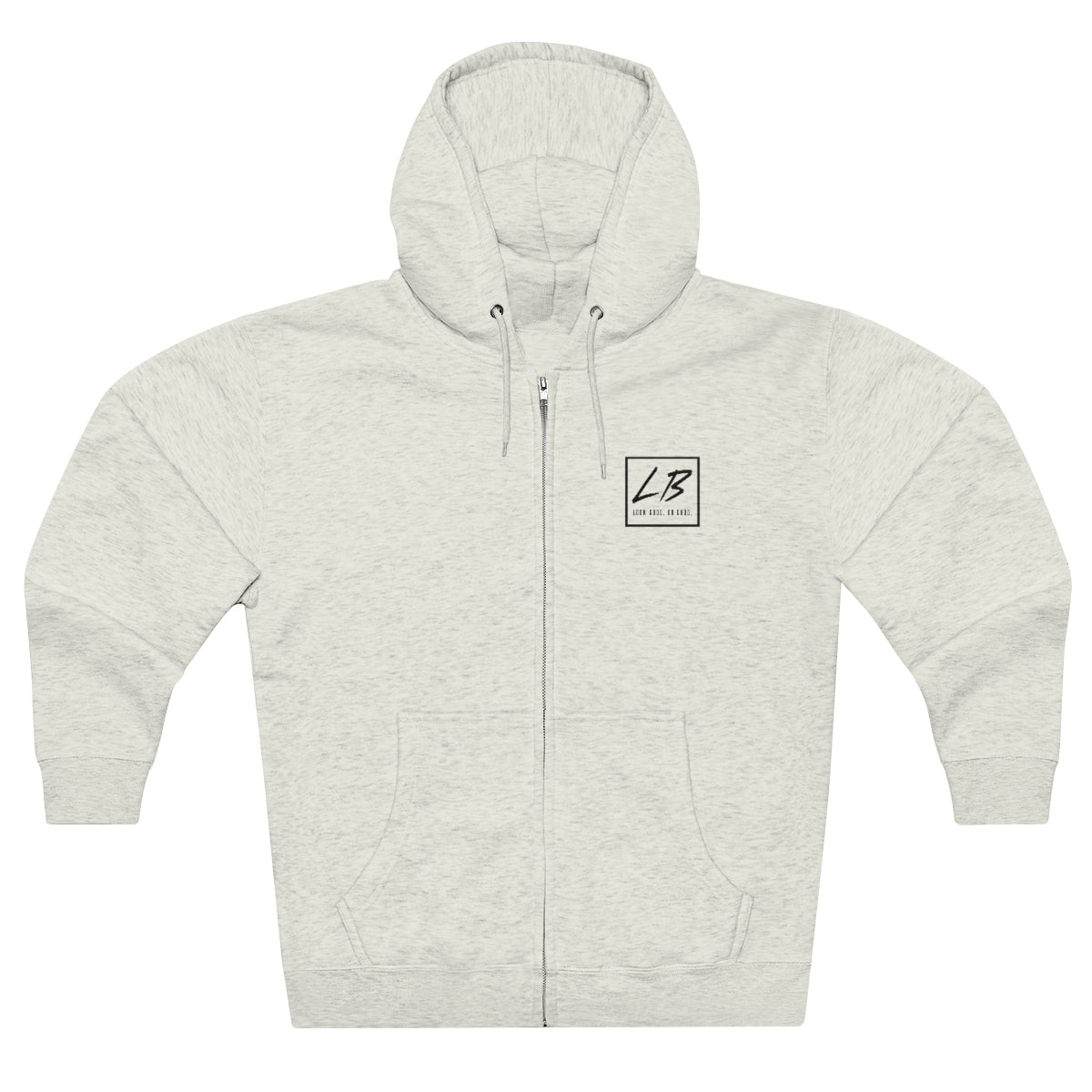 Look Good Do Good Zip Hoodie - Cream