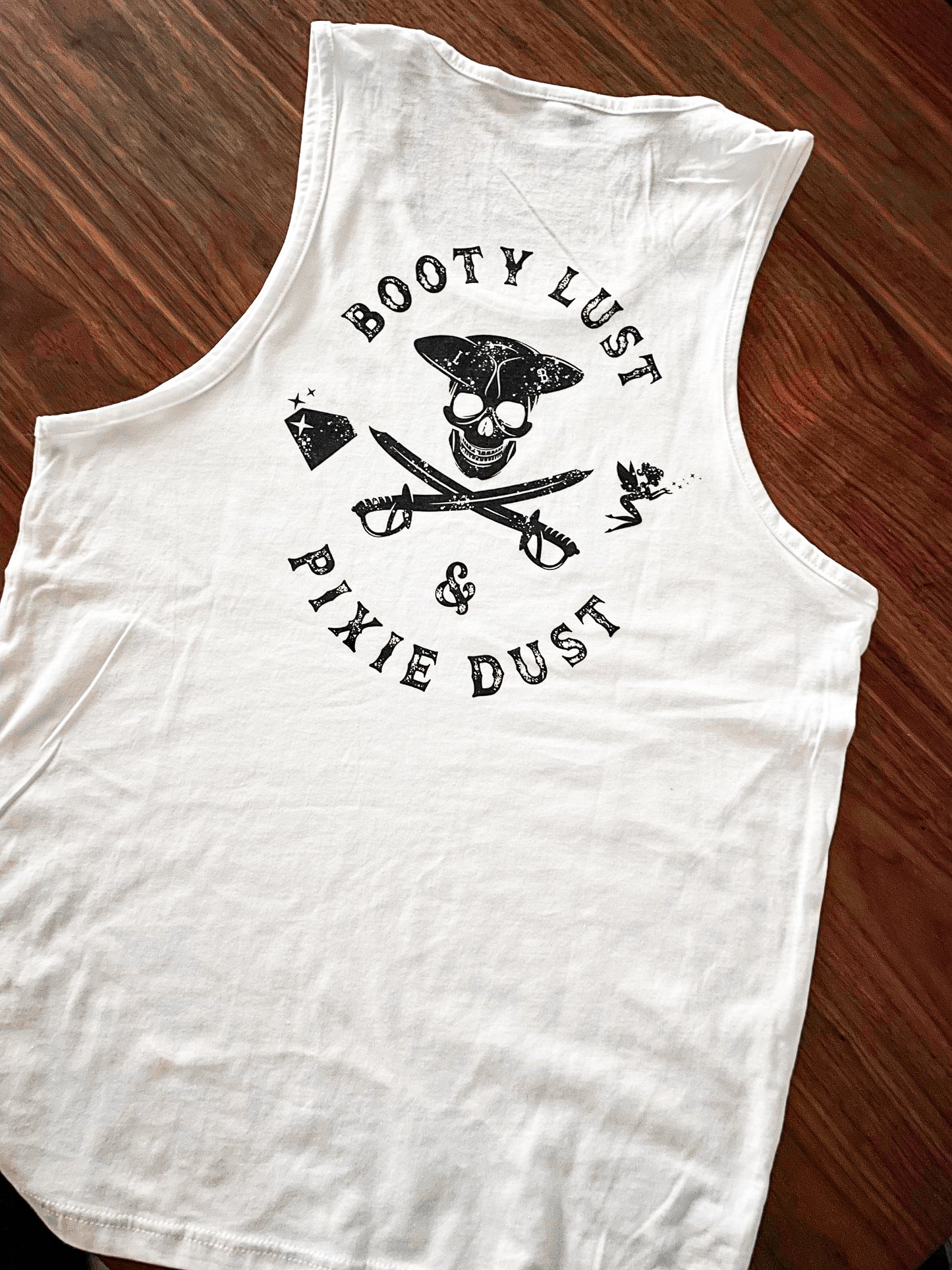 Booty Lust & Pixie Dust White Tank - OG Collection