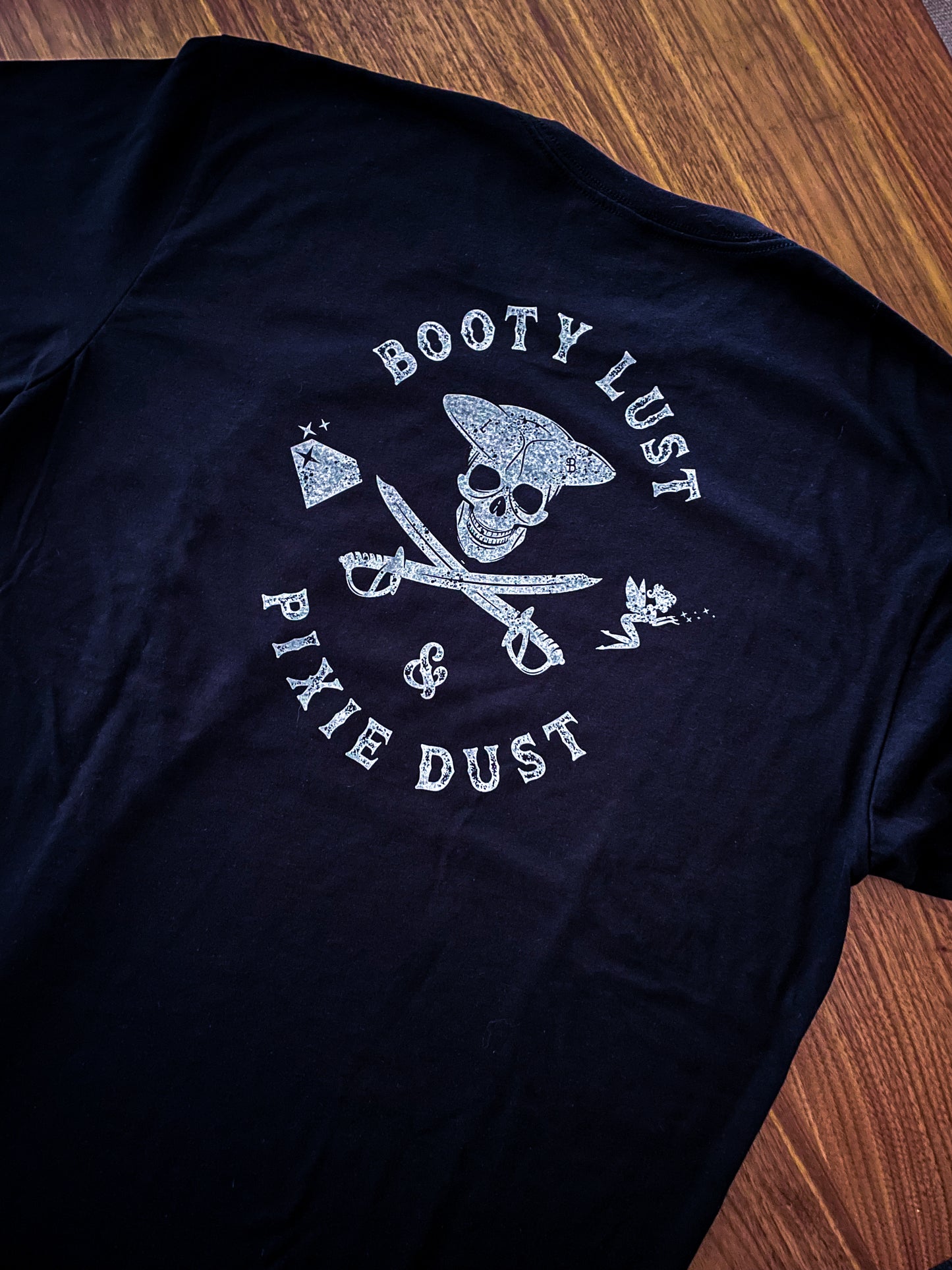 Booty Lust & Pixie Dust Black Short Sleeve T-Shirt - OG Collection