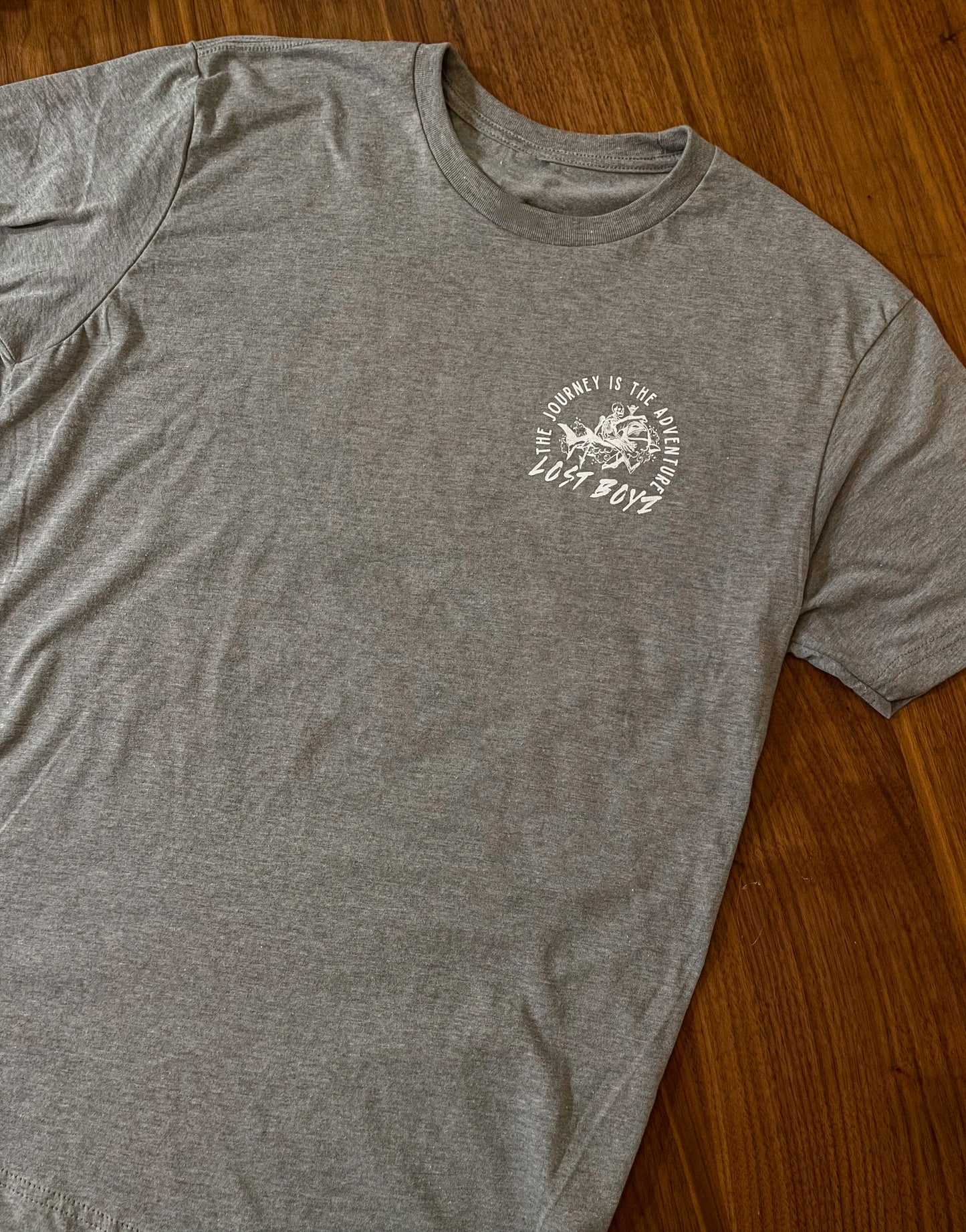 Adventure Gray Short Sleeve T-Shirt