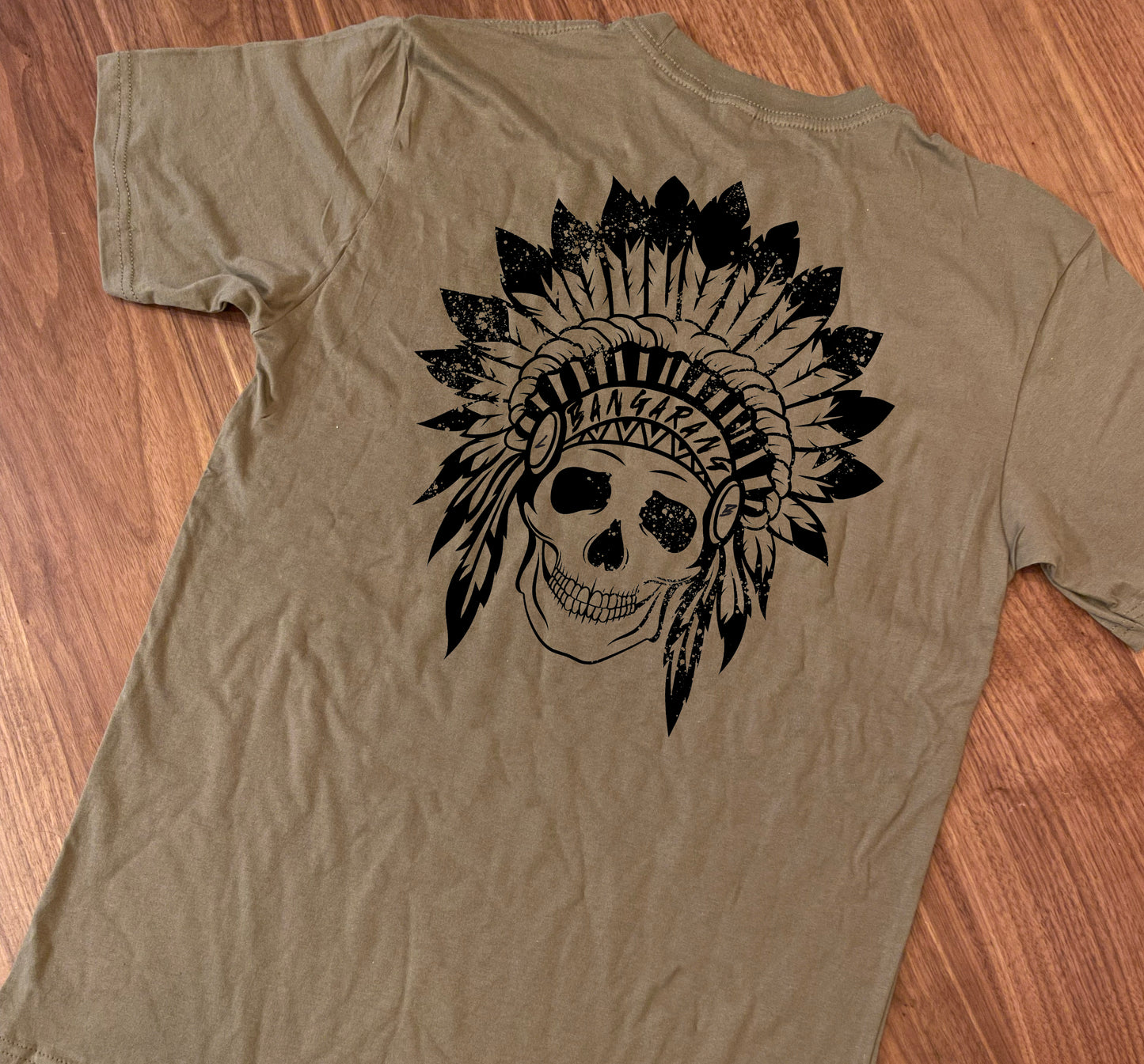 Bangarang Green Short Sleeve T-Shirt - LB Cotton Collection