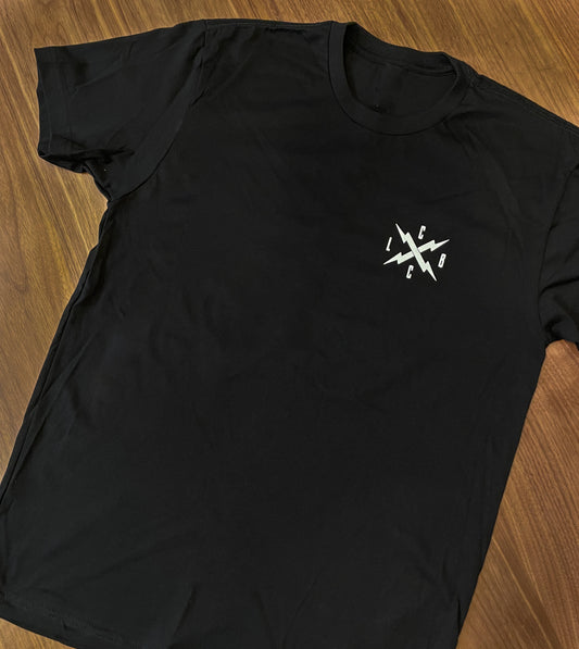 Bolt Black Tee - Lost Boyz Clothing™ Company