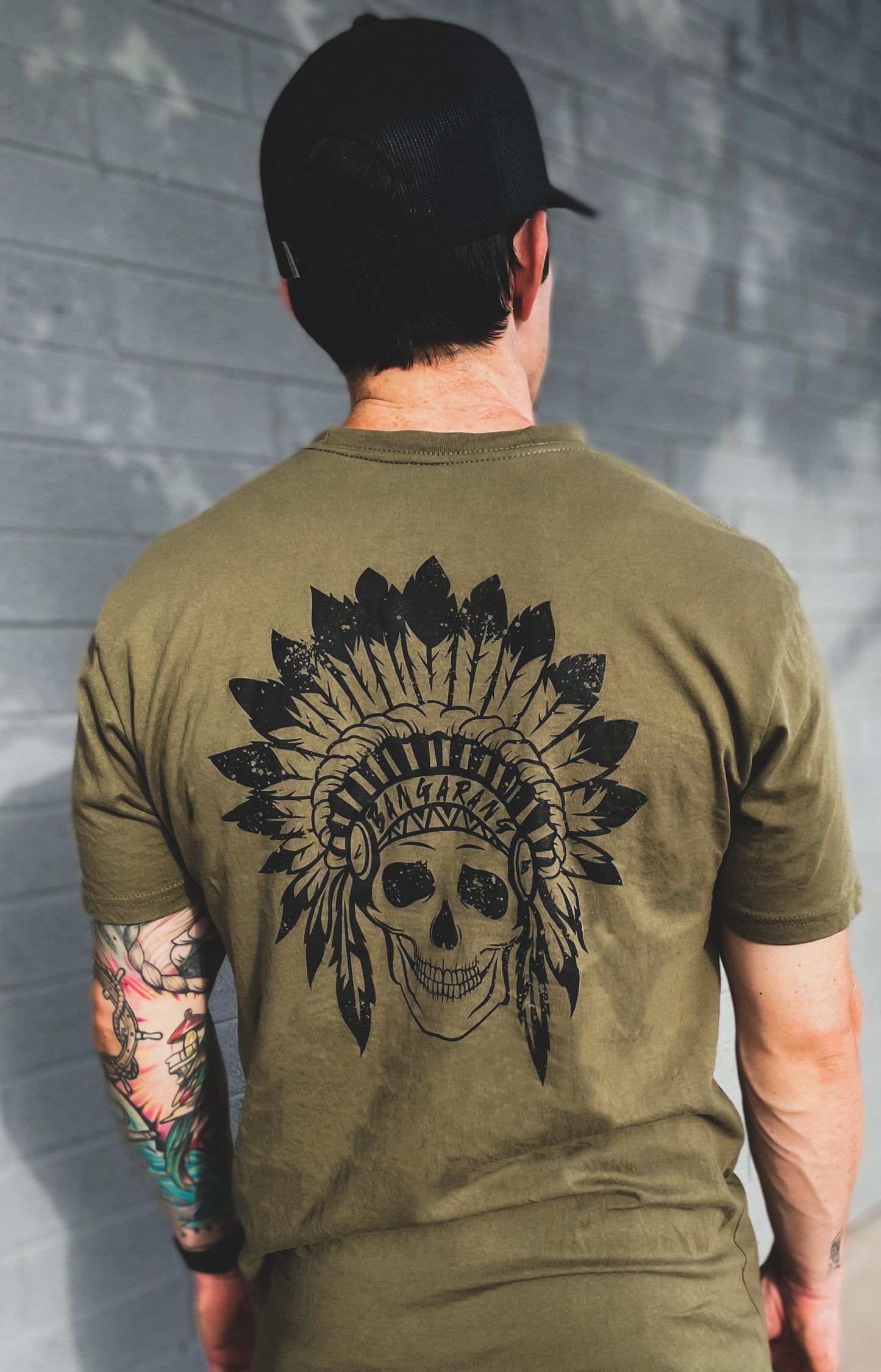 Bangarang Green Short Sleeve T-Shirt - LB Cotton Collection