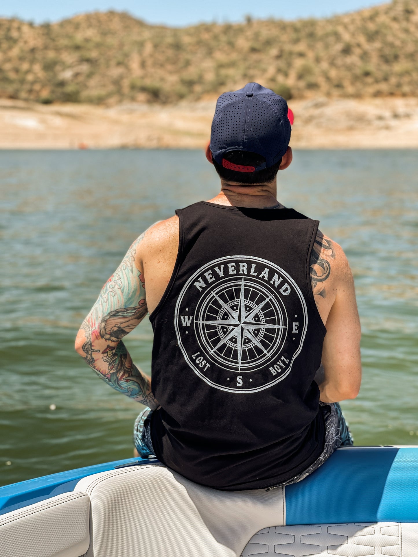 Neverland Tank - Lost Boys - Black
