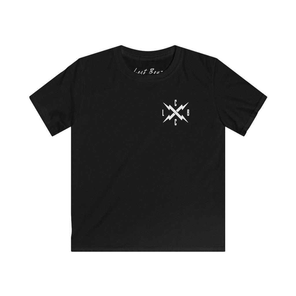 Bolt Black Short Sleeve T-Shirt - Kids Collection