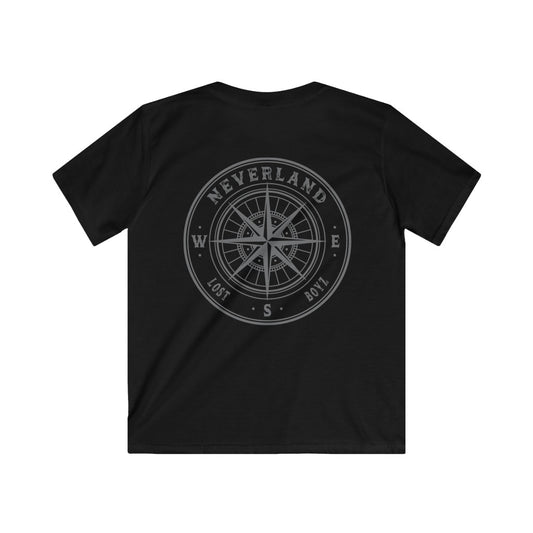 Neverland Black Short Sleeve T-Shirt - Kids Collection