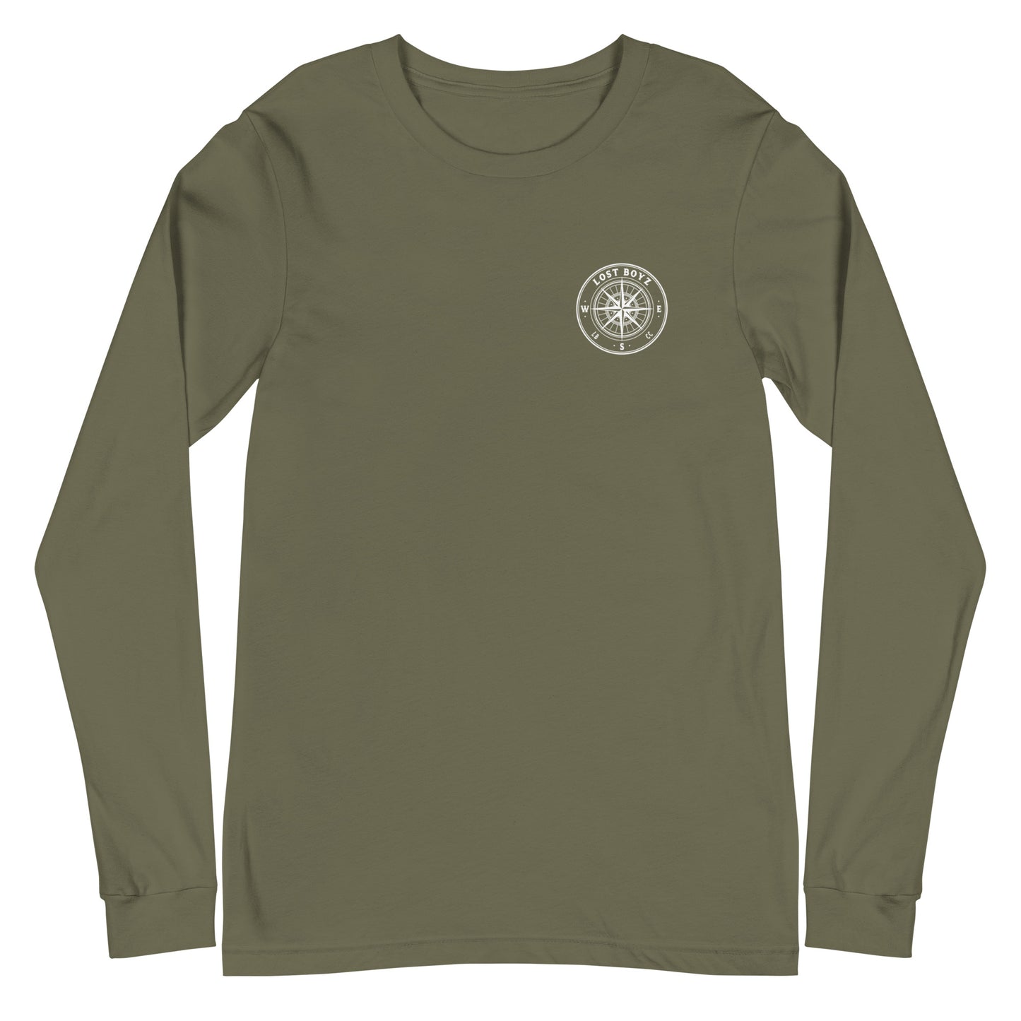 Neverland Long Sleeve Tee - Military Green