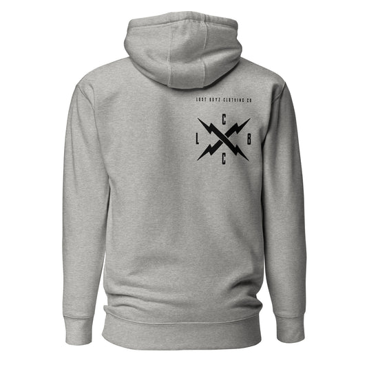 Bolt Hooded Sweatshirt - Gray