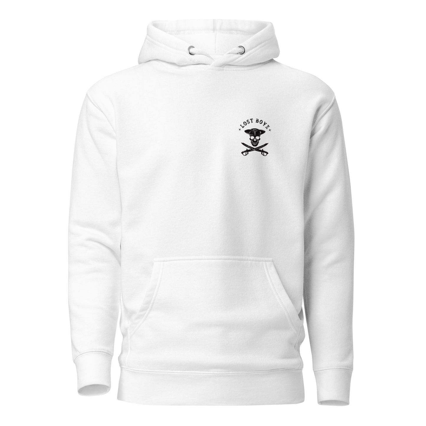 Booty Lust & Pixie Dust Hooded Sweater - White