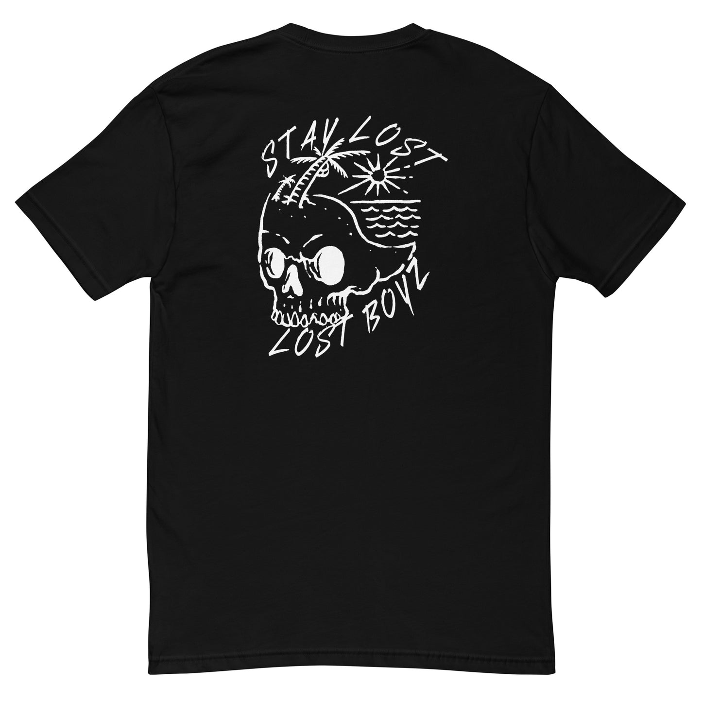 Stay Lost Short Sleeve T-shirt - Black