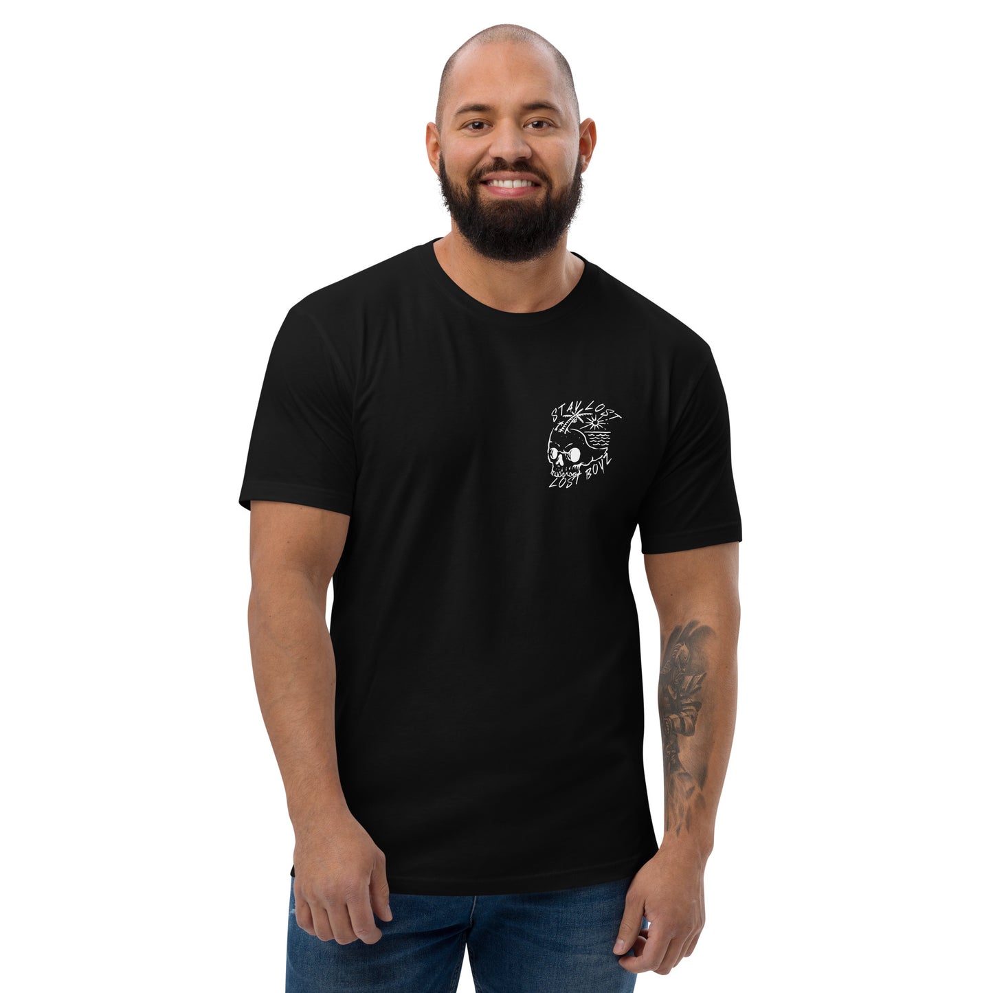 Stay Lost Short Sleeve T-shirt - Black