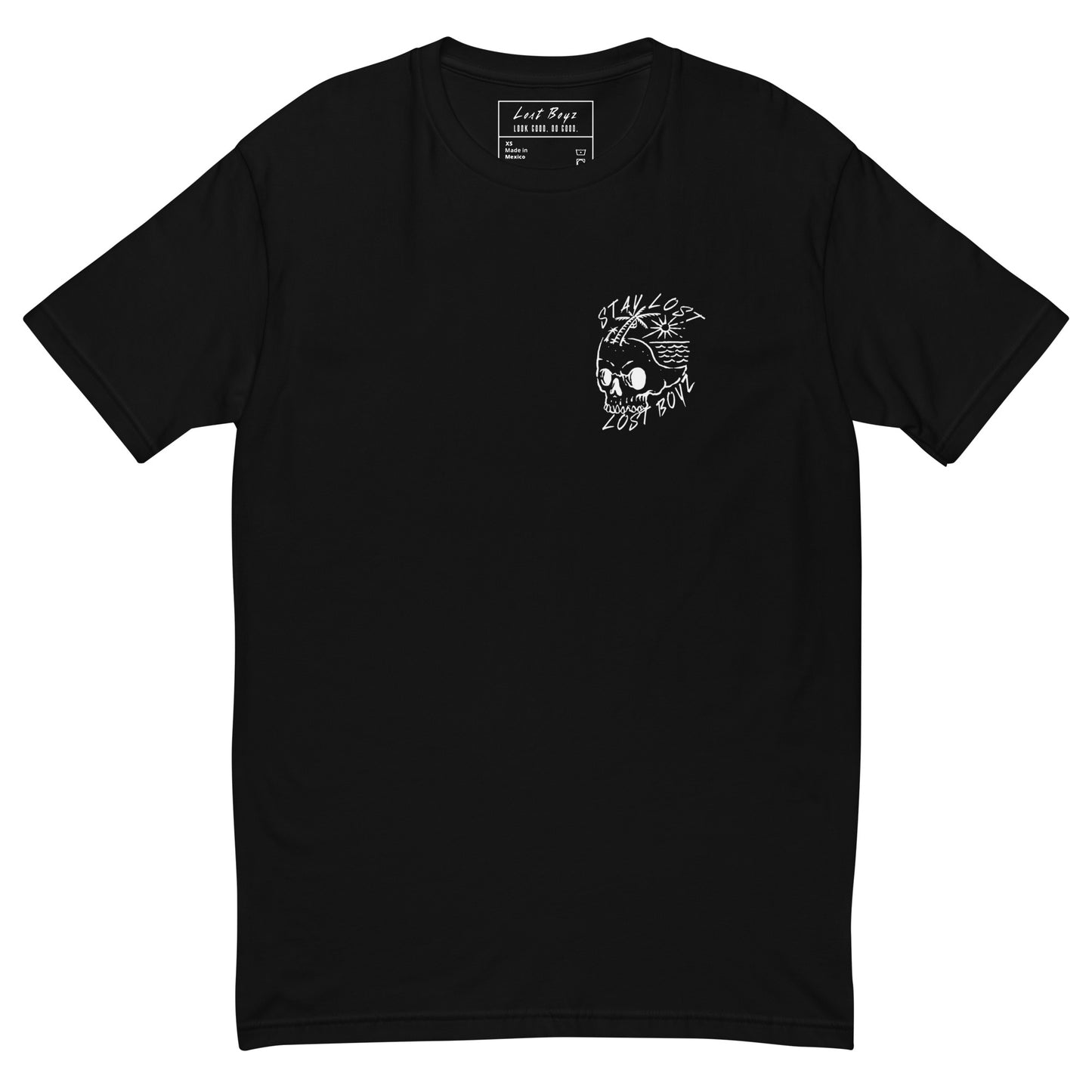 Stay Lost Short Sleeve T-shirt - Black