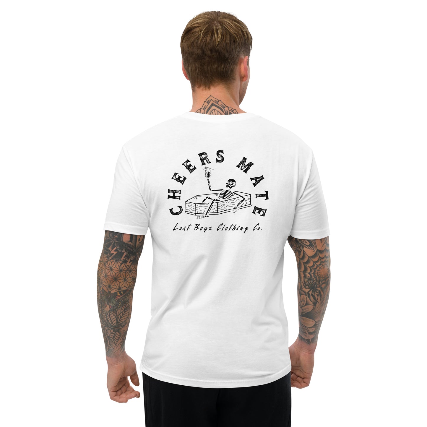 Cheers Mate Short Sleeve T-Shirt - White