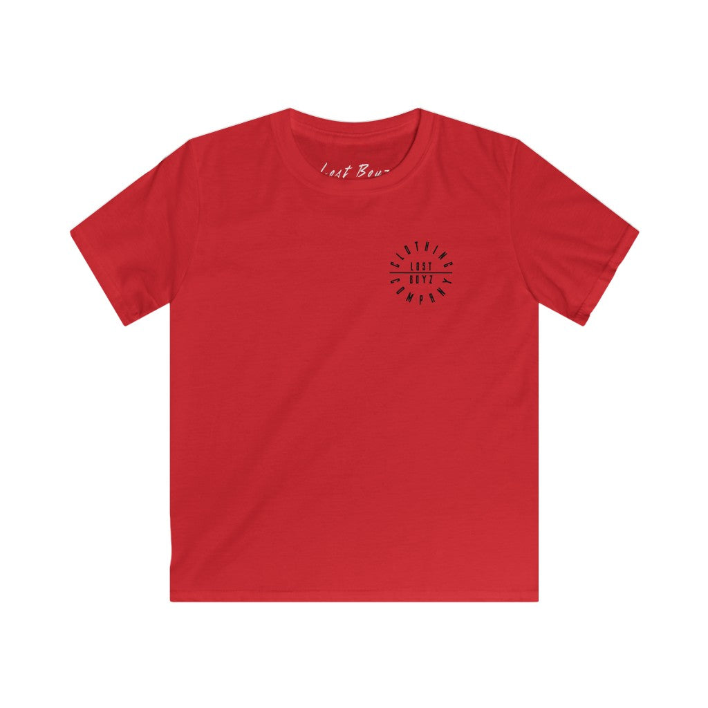 Red Casual Short Sleeve T-Shirt - Kids Collection