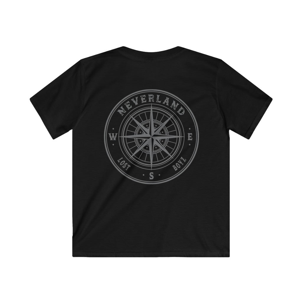 Neverland Black Short Sleeve T-Shirt - Kids Collection