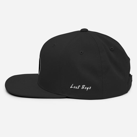 LB Signature Snapback Hat - Black