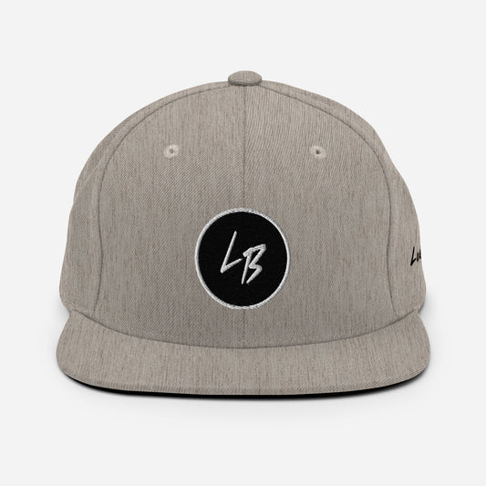 LB Signature Snapback Hat - Sand