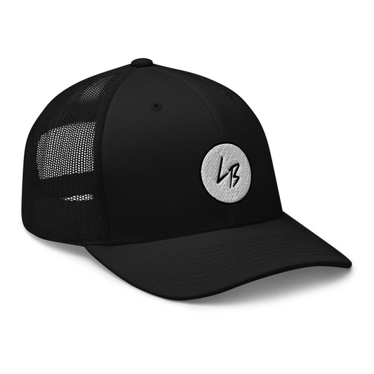 LB Signature Trucker Hat - Black