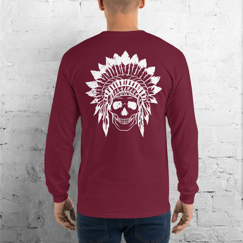 Bangarang Long Sleeve Tee - Maroon