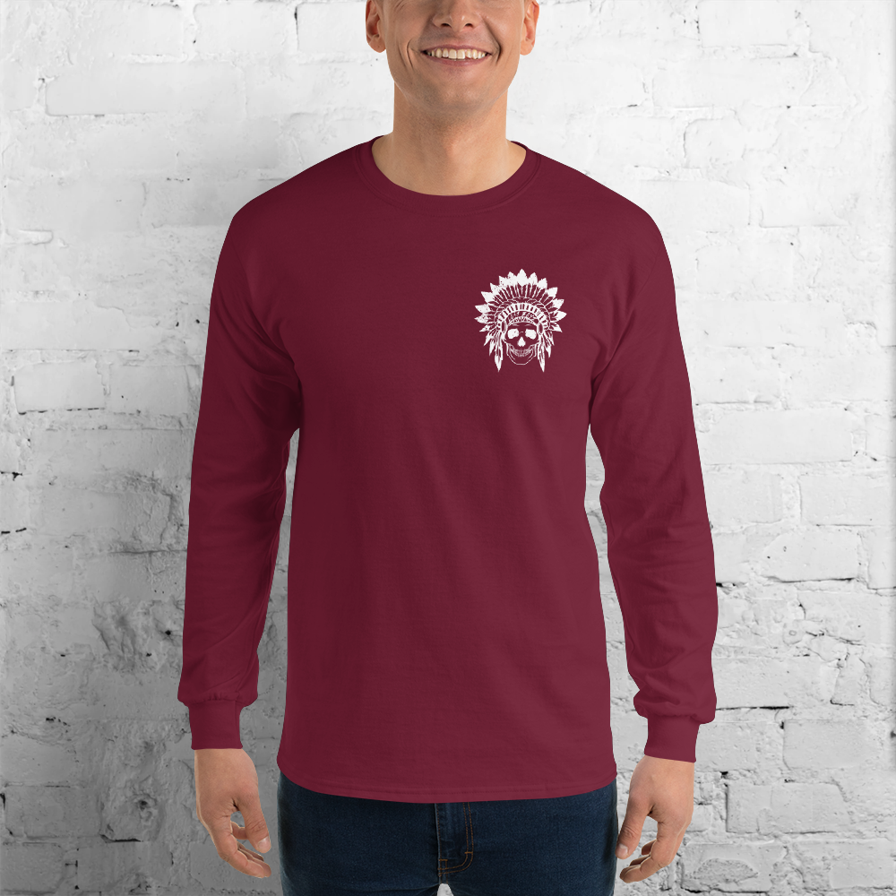 Bangarang Long Sleeve Tee - Maroon